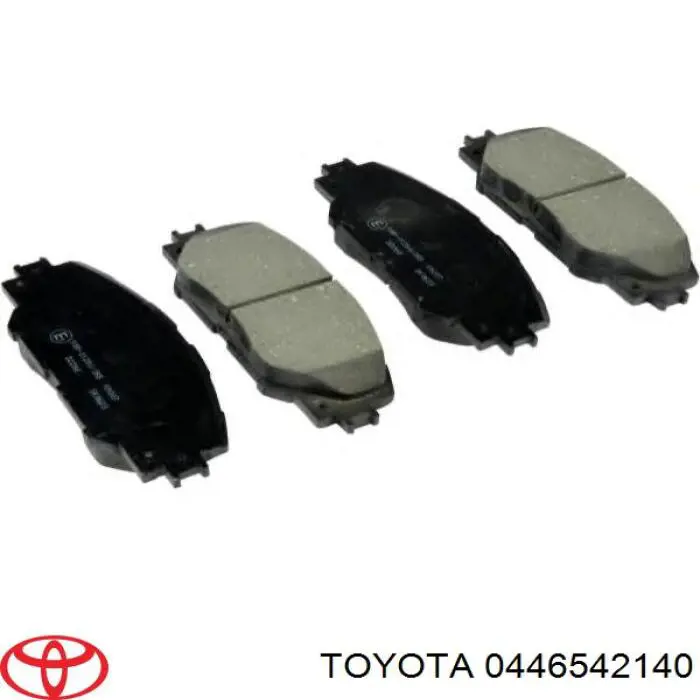 Comprar 0446542140 Toyota Pastillas delanteras de freno