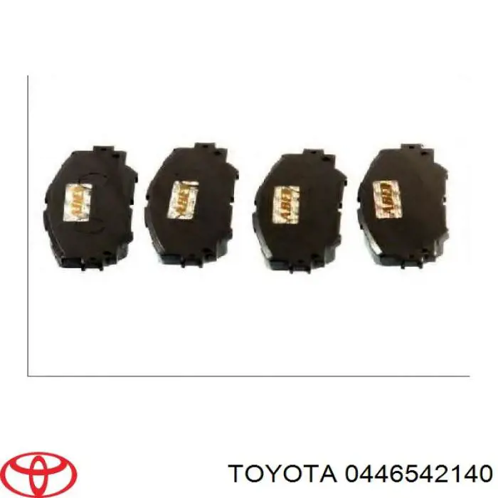 Pastillas de freno delanteras Toyota Auris E15