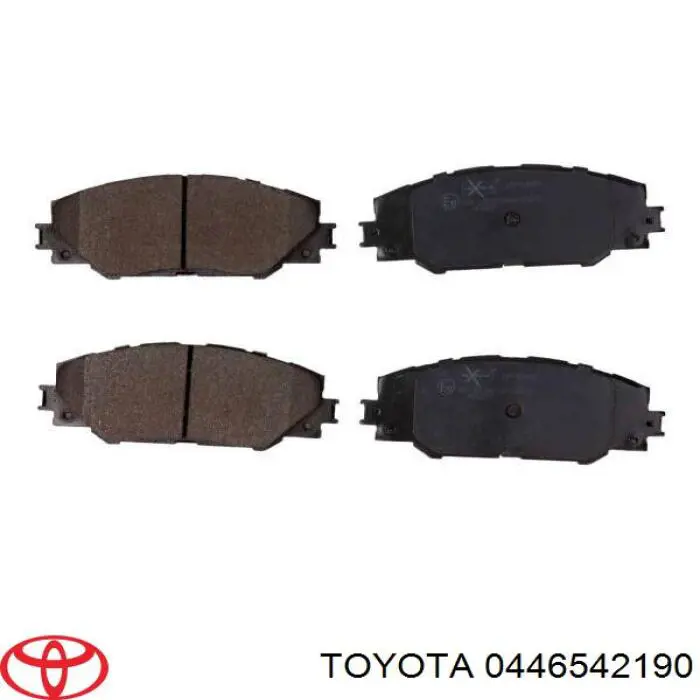 Pastillas de freno delanteras Toyota Auris E15