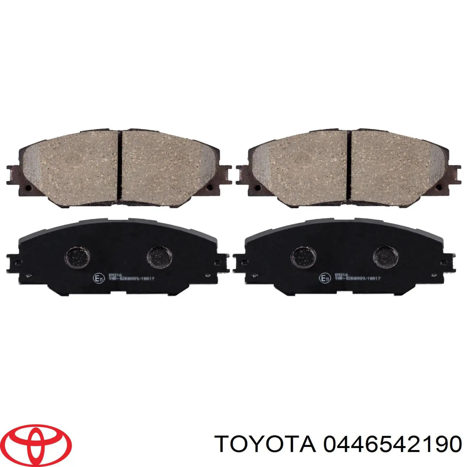 Pastillas de freno delanteras Toyota Auris E15