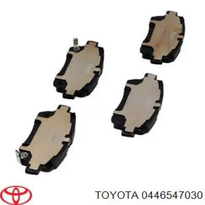 Pastillas de freno delanteras Toyota Prius NHW20