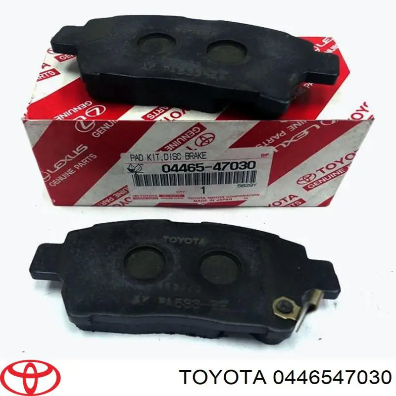 Pastillas de freno delanteras Toyota Prius NHW20