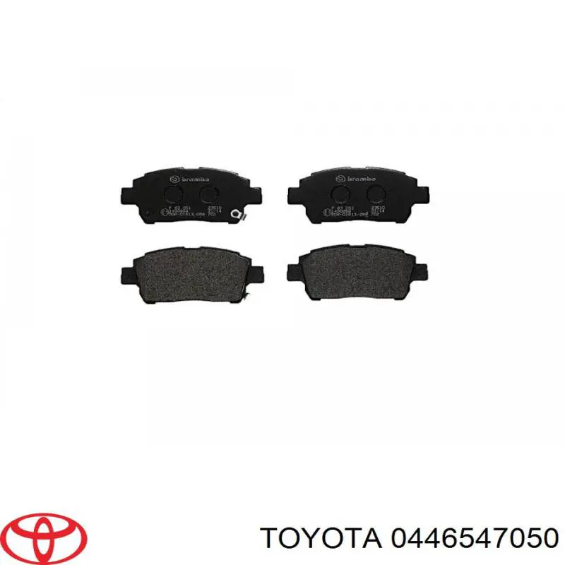 Pastillas de freno delanteras Toyota Prius NHW20