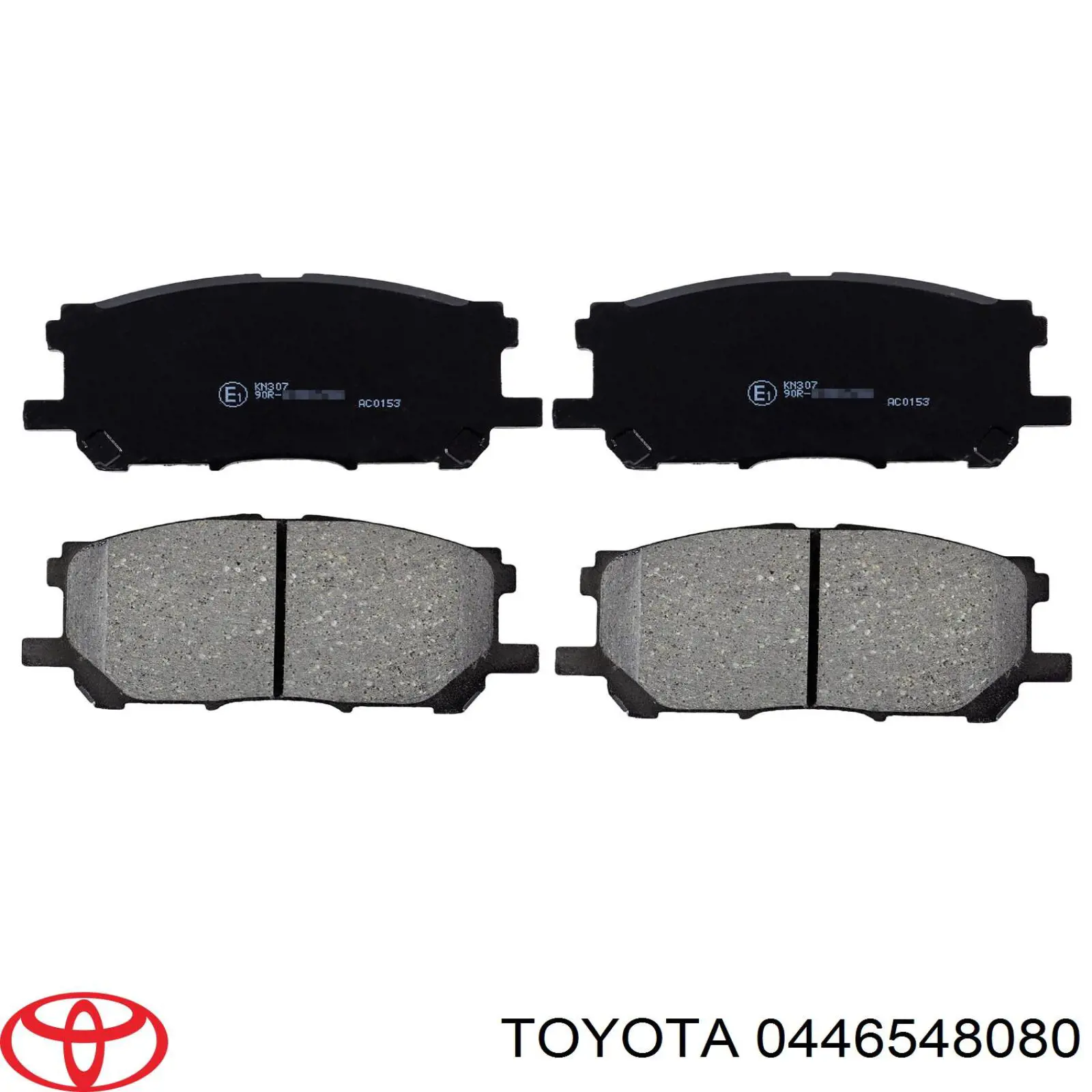 Pastillas freno delanteras Toyota 0446548080 precio, desde 34,21 EUR