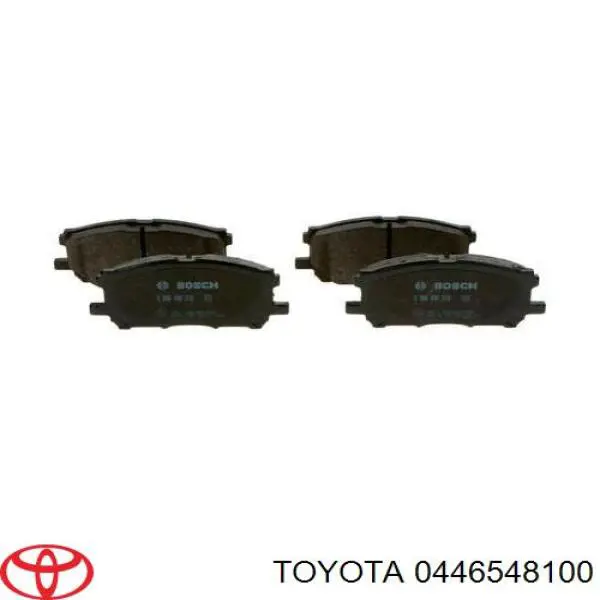 Comprar 0446548100 Toyota Pastillas delanteras de freno