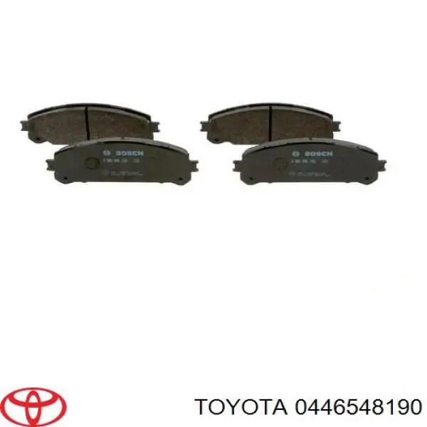 Pastillas freno delanteras Toyota 0446548190 precio, desde 40,04 EUR