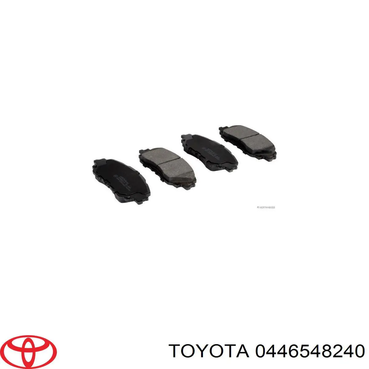 Pastillas de freno 0446548240 Toyota