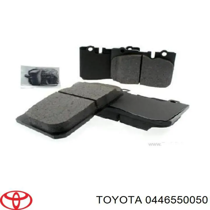 0446550050 Toyota pastillas de freno delanteras