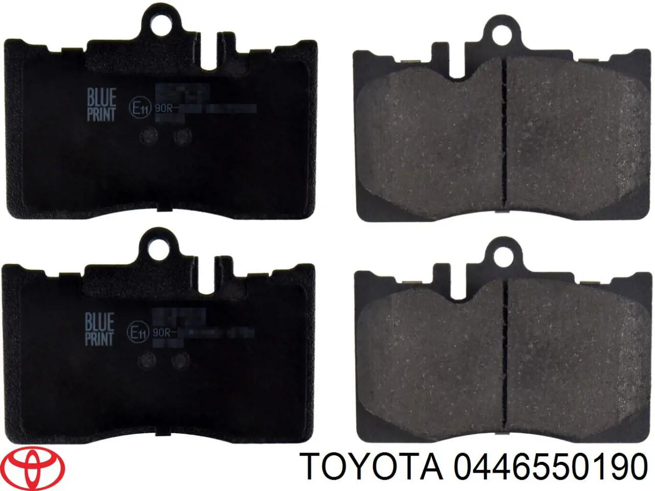 Comprar 0446550190 Toyota Pastillas delanteras de freno
