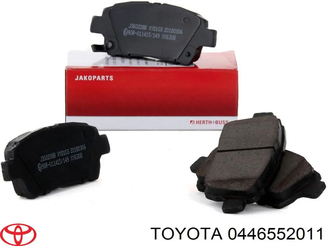 Pastillas de freno delanteras Toyota Prius NHW20