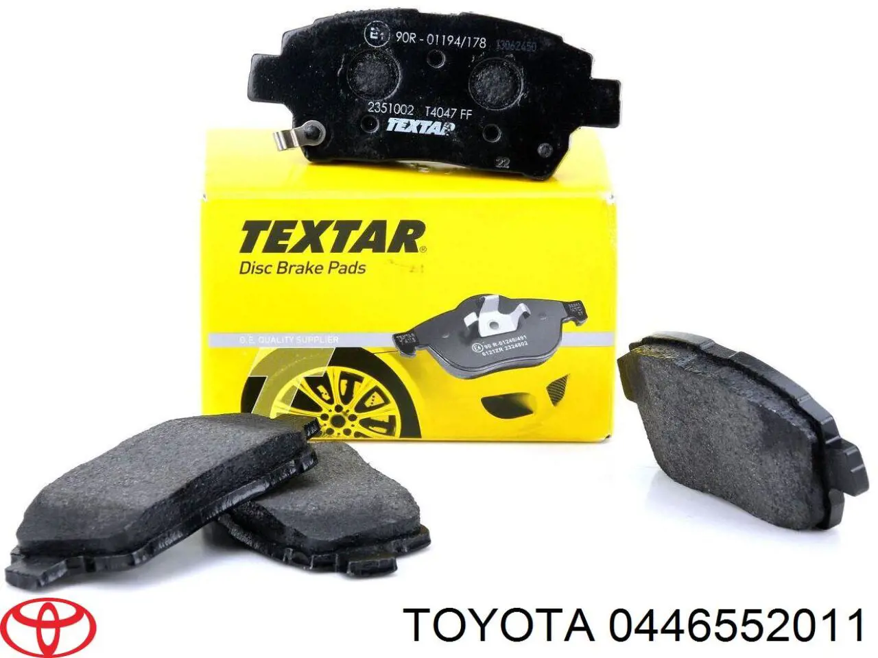 Pastillas de freno delanteras Toyota Prius NHW20