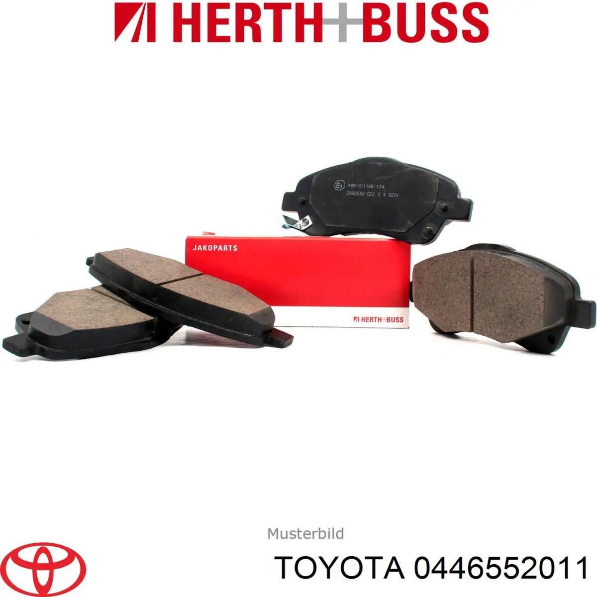 Pastillas de freno delanteras Toyota Prius NHW20