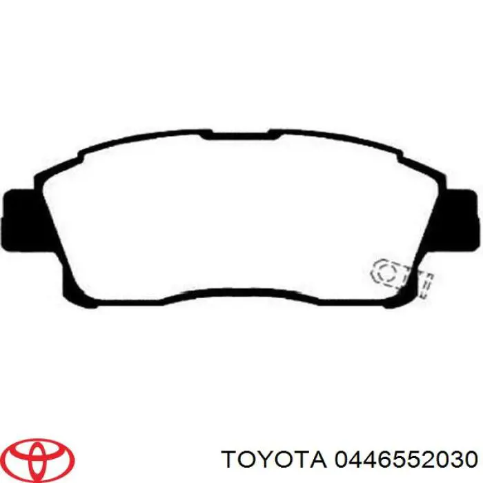 0446552030 Toyota pastillas de freno delanteras