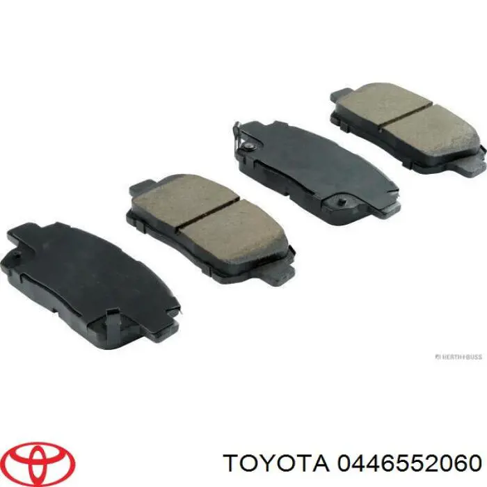 Comprar 0446552060 Toyota Pastillas delanteras de freno