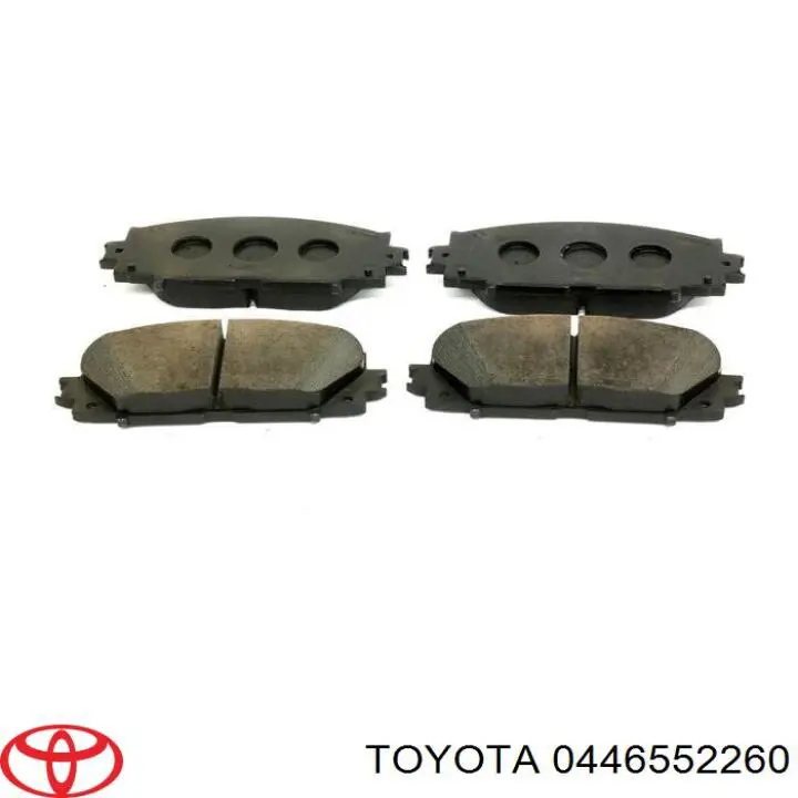 0446552260 Toyota Pastillas delanteras