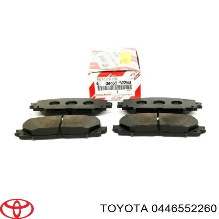Pastillas freno delanteras Toyota 0446552260 precio, desde 28,31 EUR