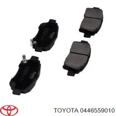 Comprar 0446559010 Toyota Pastillas delanteras de freno