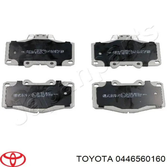 Comprar 0446560160 Toyota Pastillas delanteras de freno