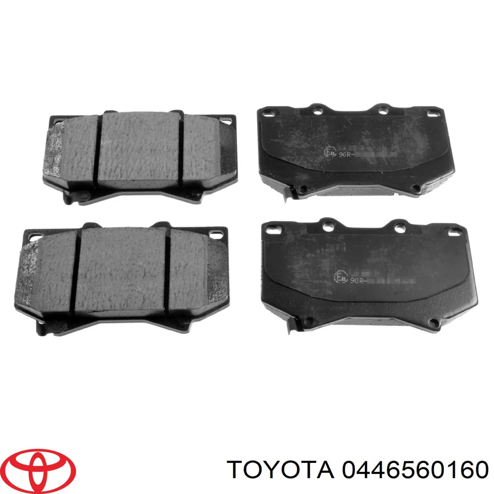 0446560160 Toyota pastillas de freno delanteras