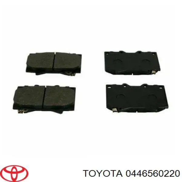 Comprar 0446560220 Toyota Pastillas delanteras de freno