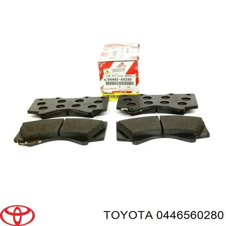 Comprar 0446560280 Toyota Pastillas delanteras de freno