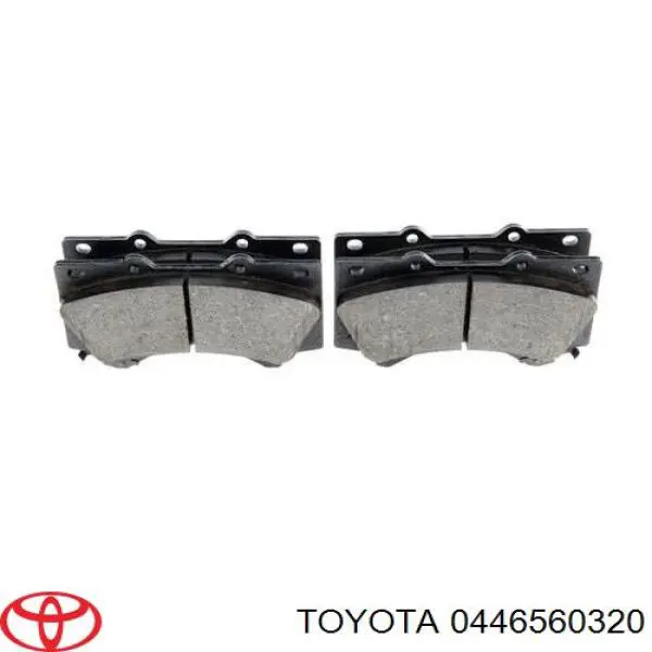 Comprar 0446560320 Toyota Pastillas delanteras de freno