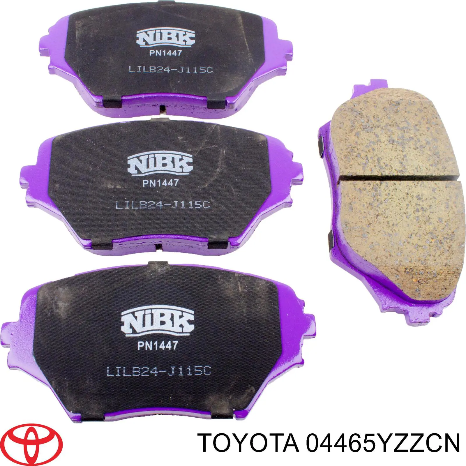 Pastillas de freno delanteras Toyota RAV4 2 XA2