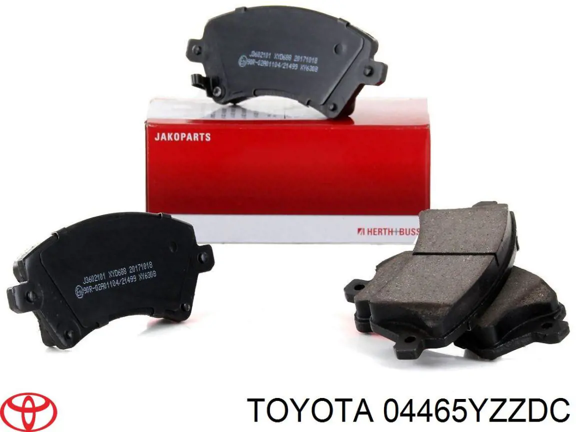 Pastillas freno delanteras Toyota 04465YZZDC precio, desde 23,20 EUR