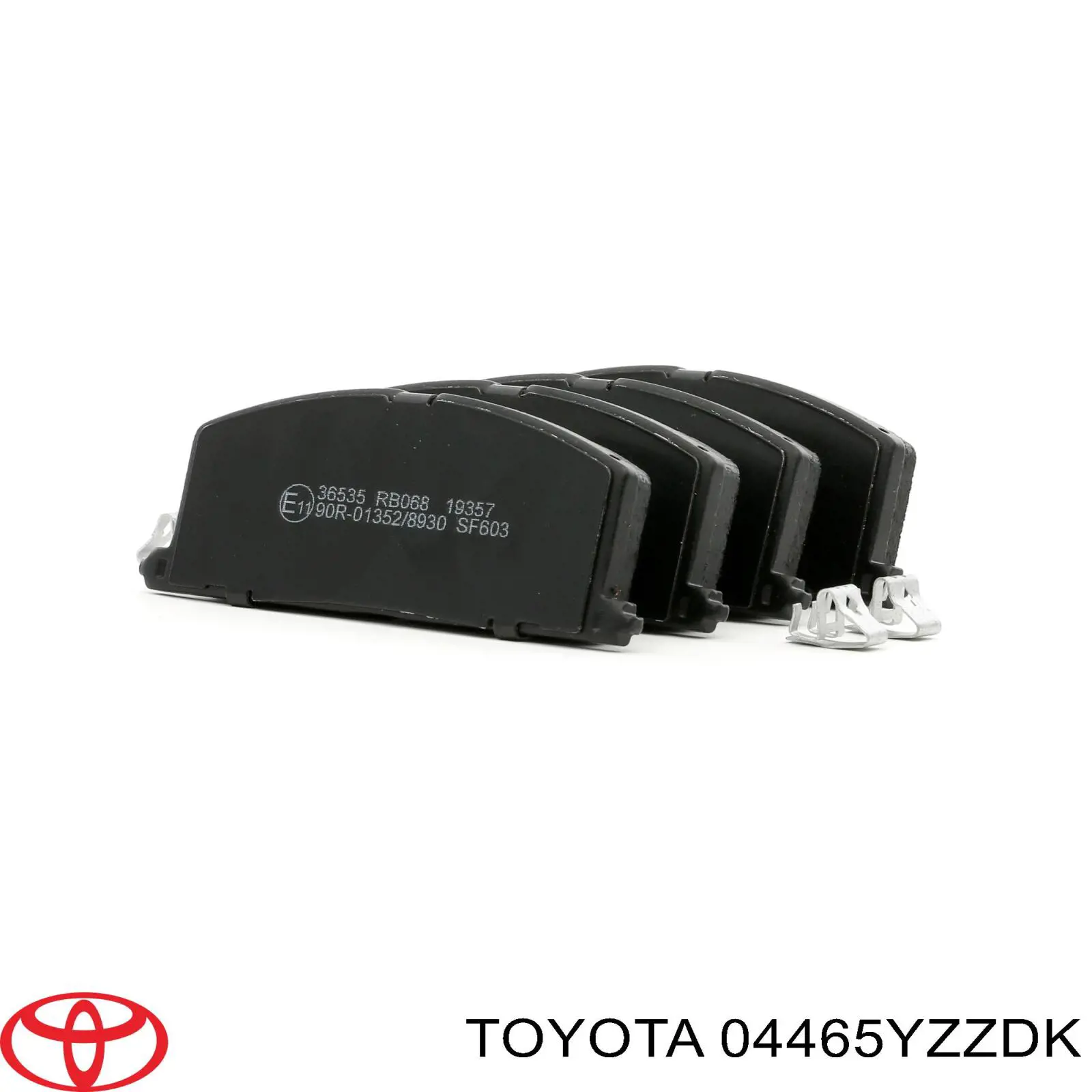 Pastillas freno delanteras Toyota 04465YZZDK precio, desde 18,18 EUR