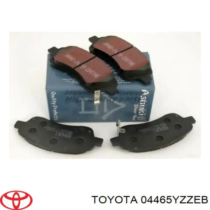 Pastillas de freno delanteras Toyota Corolla R10