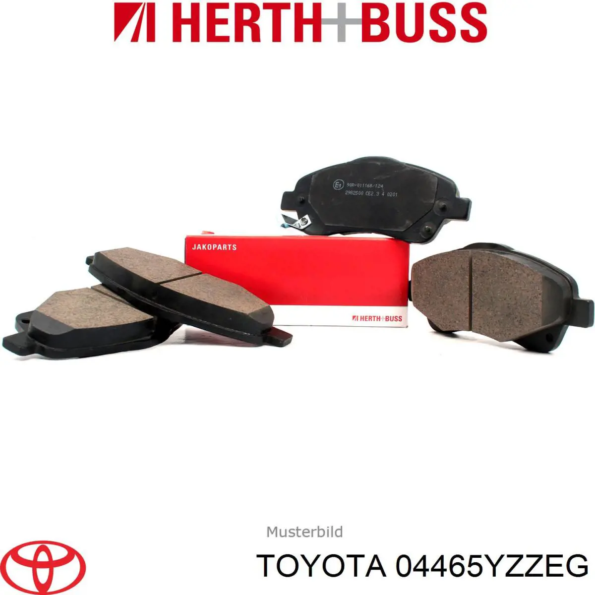 Pastillas freno delanteras Toyota 04465YZZEG precio, desde 29,08 EUR