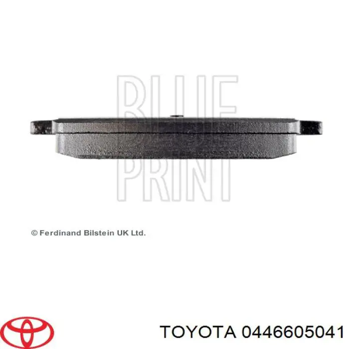 Comprar 0446605041 Toyota Pastillas de freno traseras