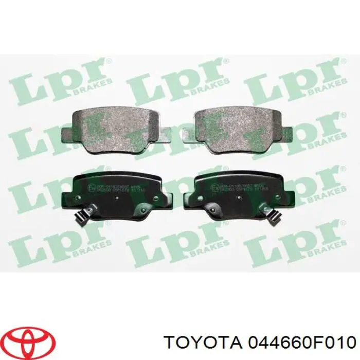 Pastillas traseras de freno Toyota 044660F010 precio, desde 27,41 EUR