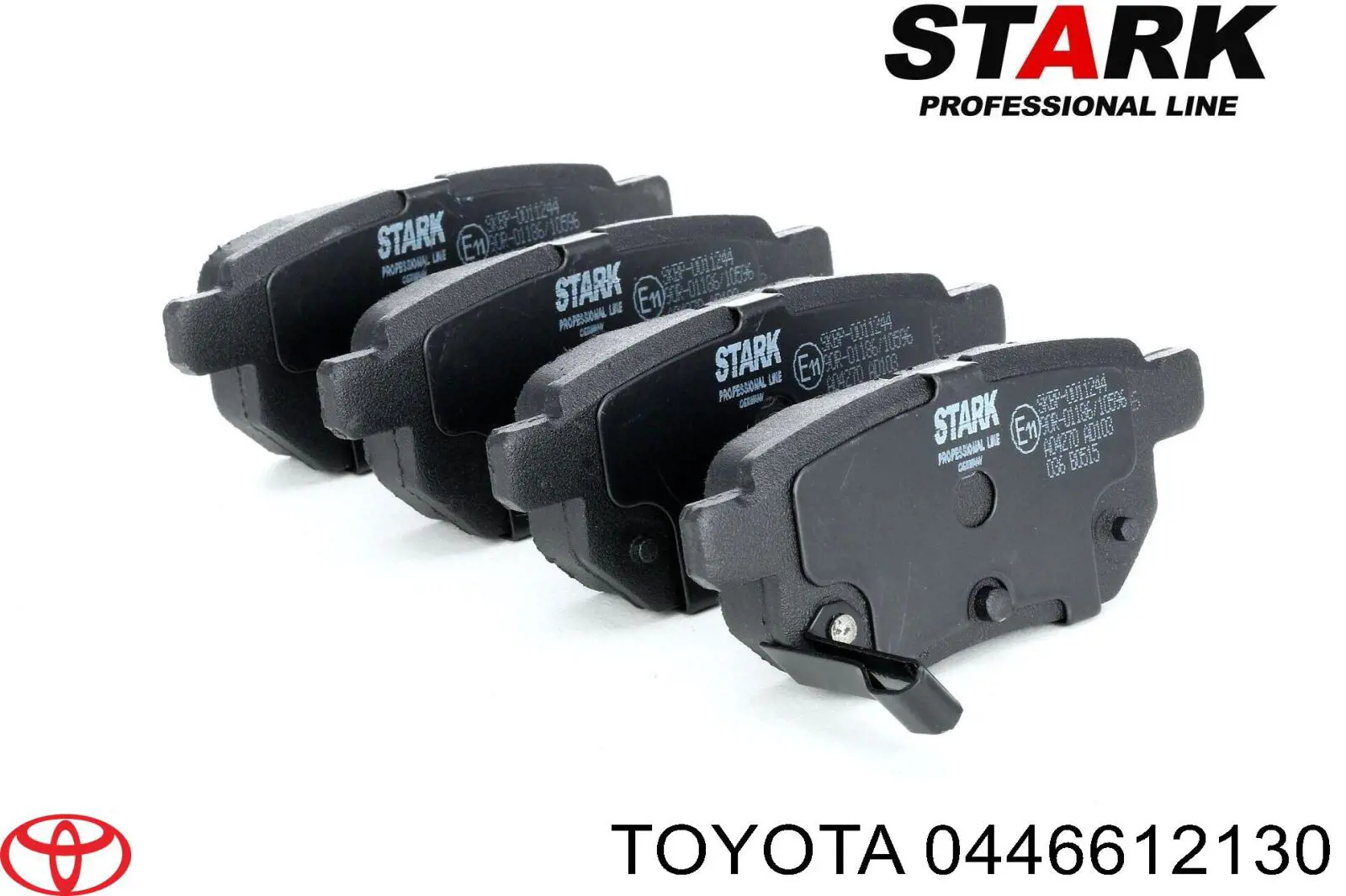 Pastillas de freno traseras 0446612130 Toyota