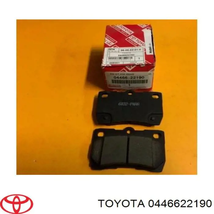 Pastillas traseras de freno Toyota 0446622190 precio, desde 24,20 EUR