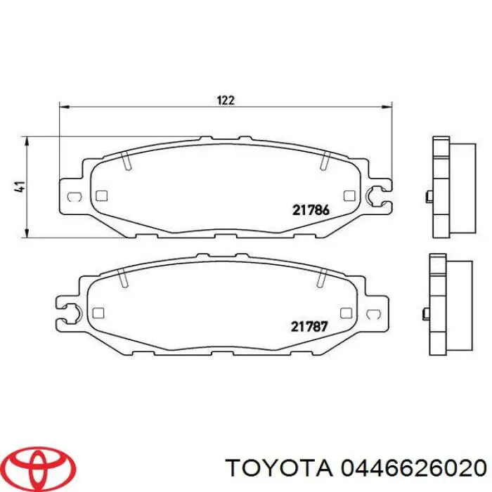 0446626020 Toyota