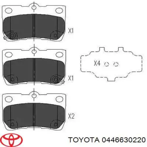 0446630220 Toyota