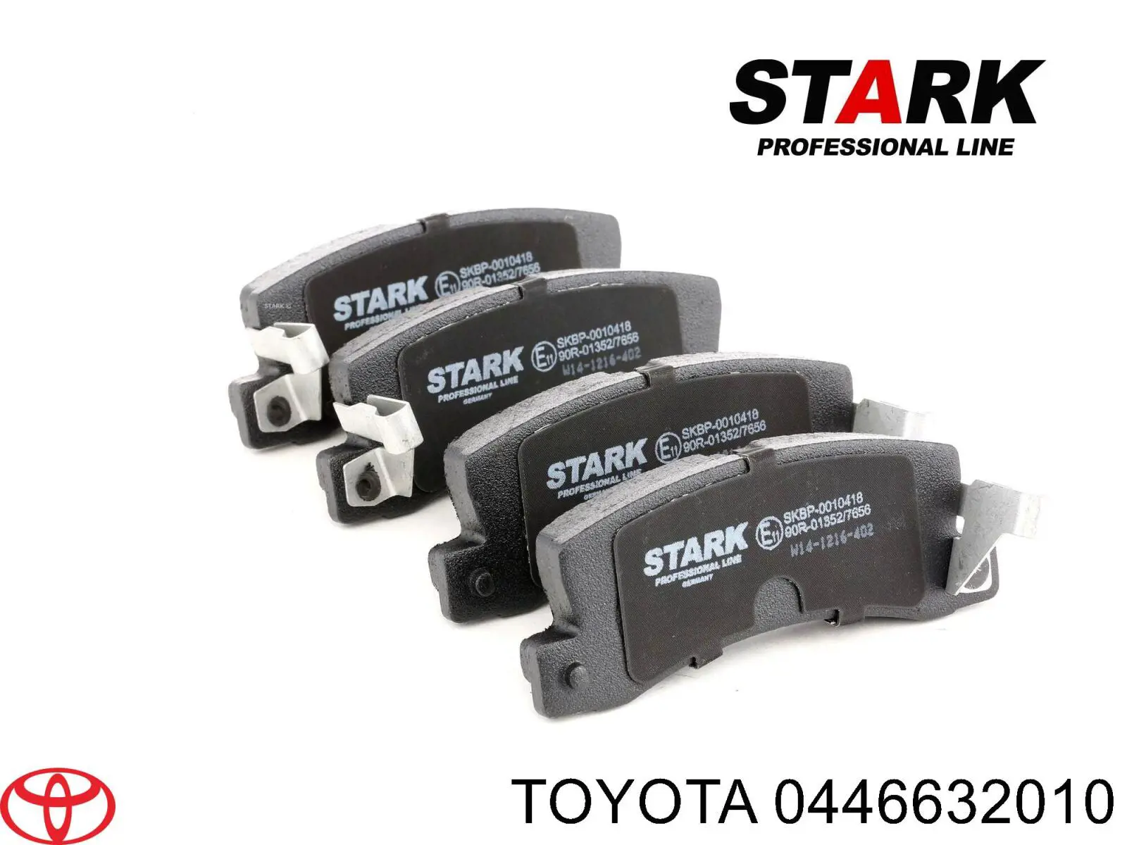 Comprar 0446632010 Toyota Pastillas de freno traseras