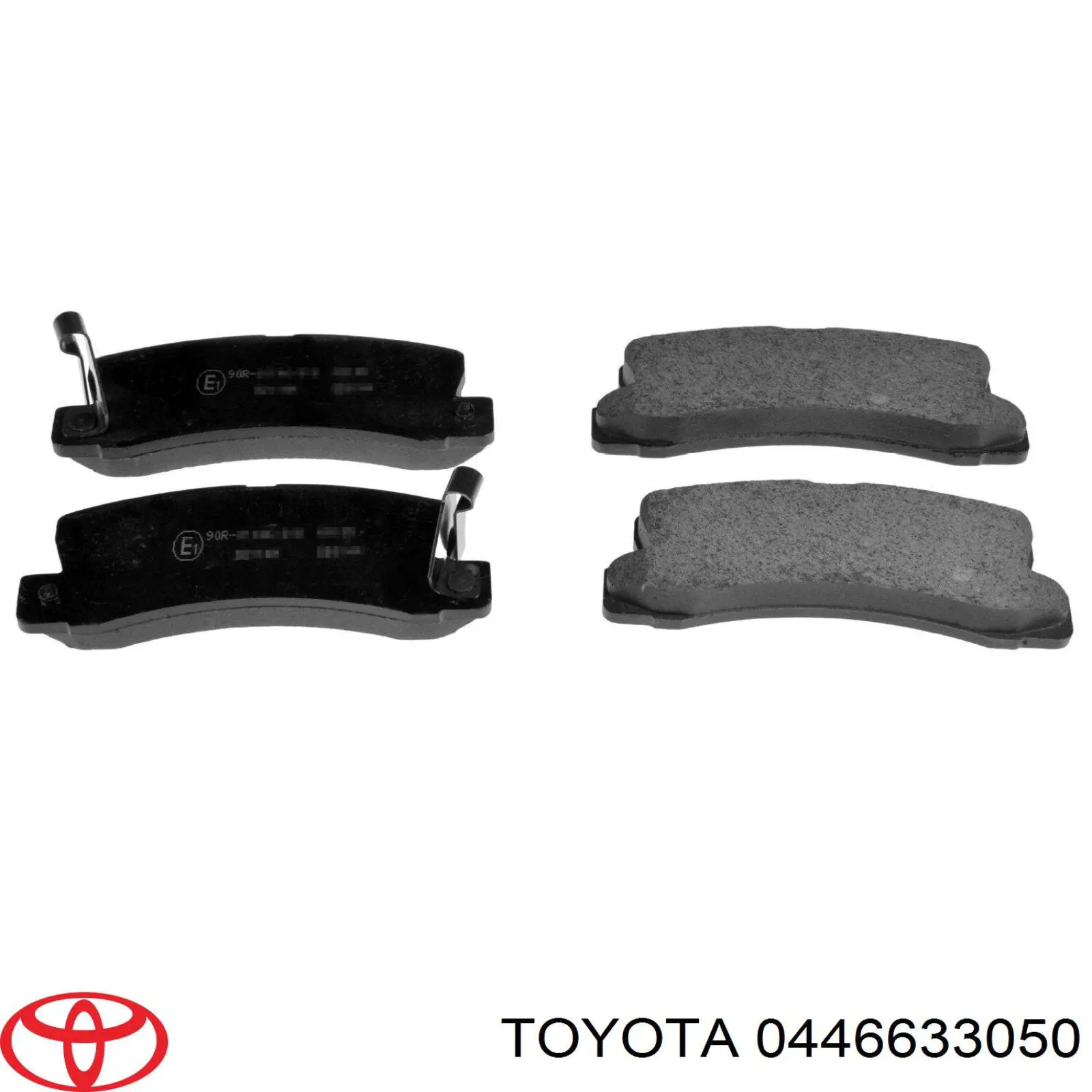 Comprar 0446633050 Toyota Pastillas de freno traseras
