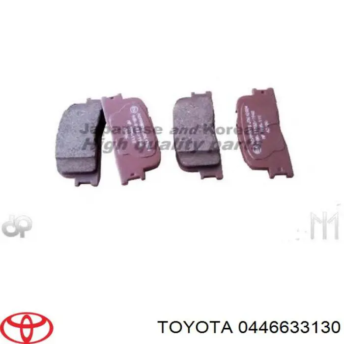 Pastillas traseras de freno Toyota 0446633130 precio, desde 28,09 EUR