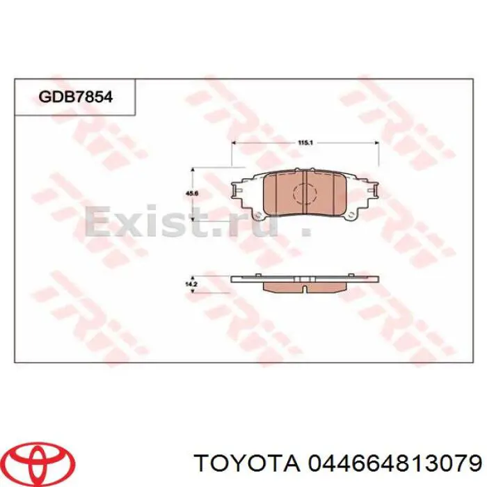 044664813079 Toyota