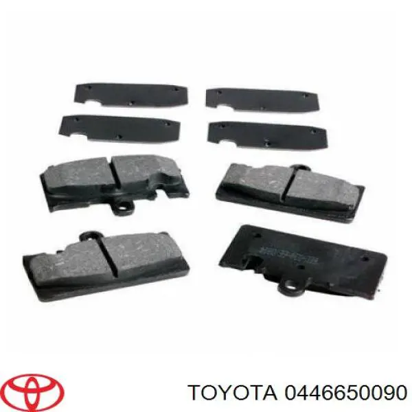 Pastillas traseras de freno Toyota 0446650090 precio, desde 32,73 EUR