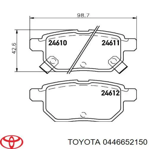 0446652150 Toyota