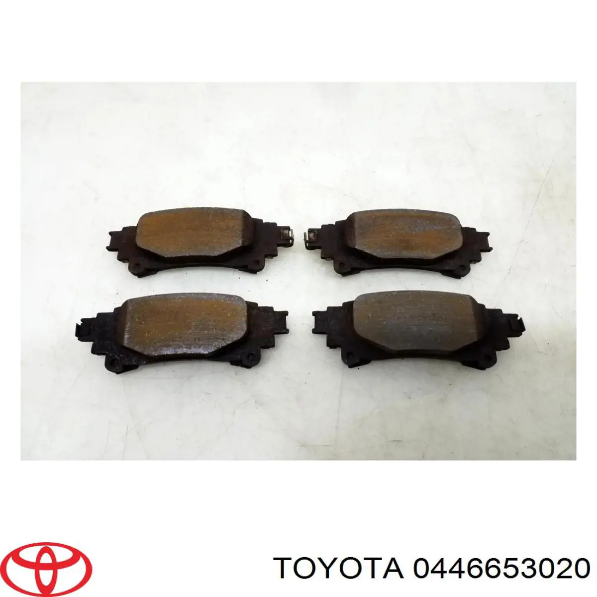 Comprar 0446653020 Toyota Pastillas de freno traseras