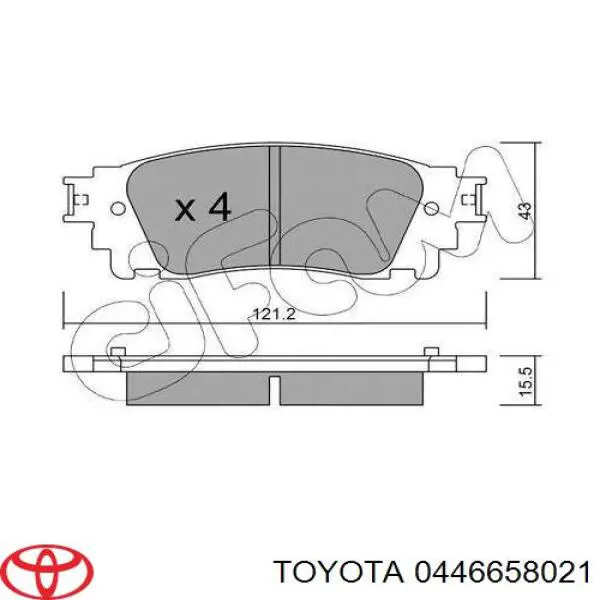 0446658021 Toyota