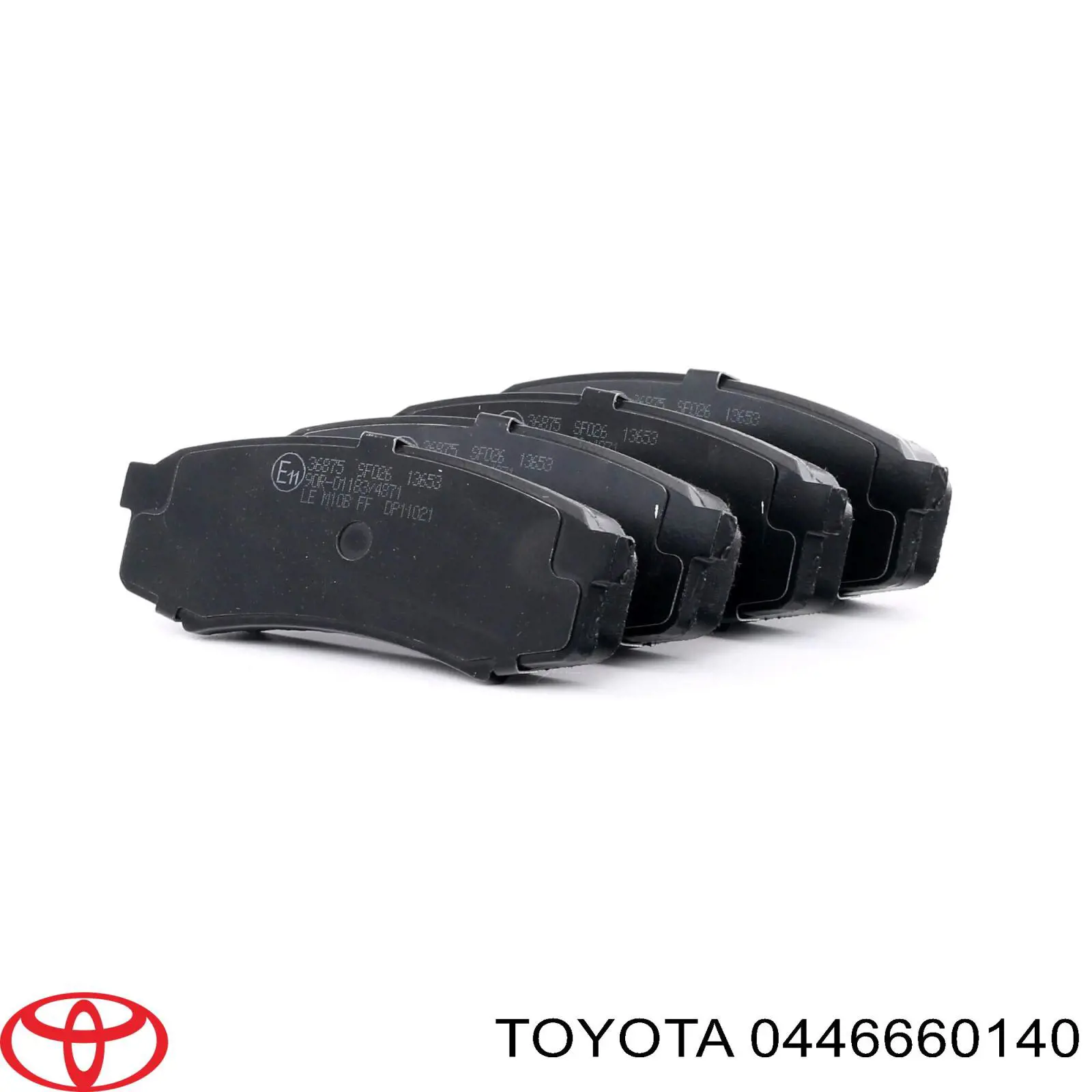 Comprar 0446660140 Toyota Pastillas de freno traseras