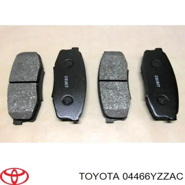 Pastillas traseras de freno Toyota 04466YZZAC precio, desde 32,30 EUR