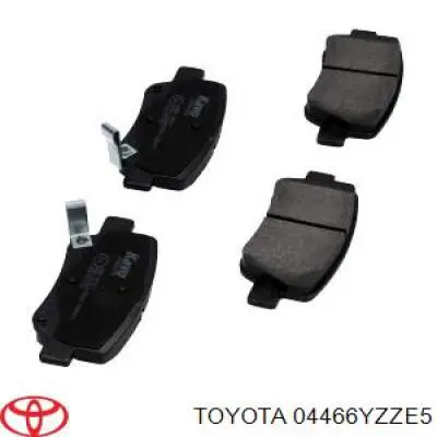 Pastillas traseras de freno Toyota 04466YZZE5 precio, desde 21,66 EUR