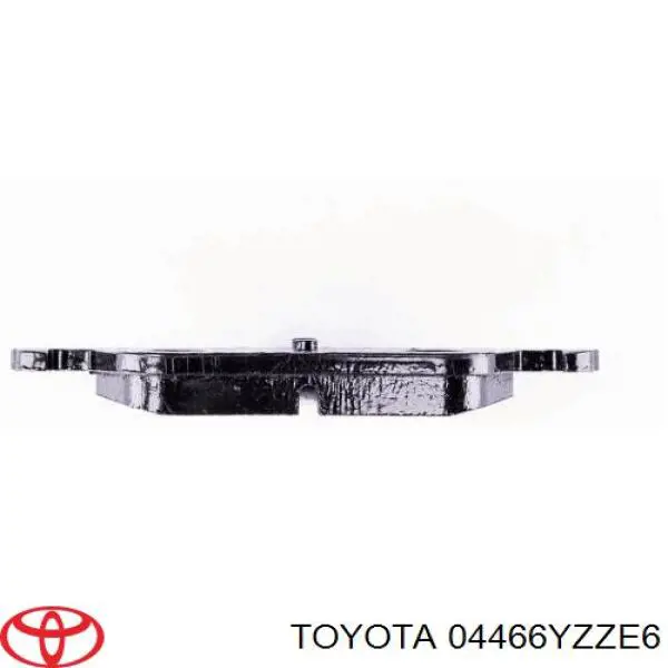 Pastillas de freno traseras 04466YZZE6 Toyota
