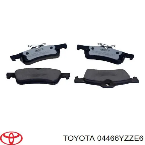 Pastillas traseras de freno Toyota 04466YZZE6 precio, desde 21,34 EUR